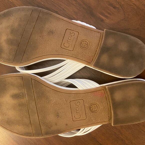 Sam Edelman Circus White Braided Strap Sandals - Picture 4 of 4